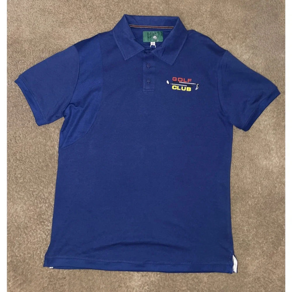 Men’s Bad‎ Mulligan Golf Polo NWT Navy with UV PROTECTION ($68) - Picture 2 of 6